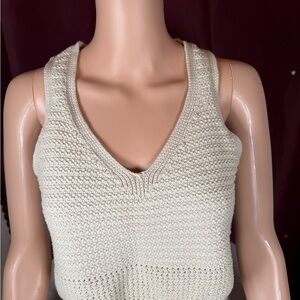 Sisley Beige Knit Top